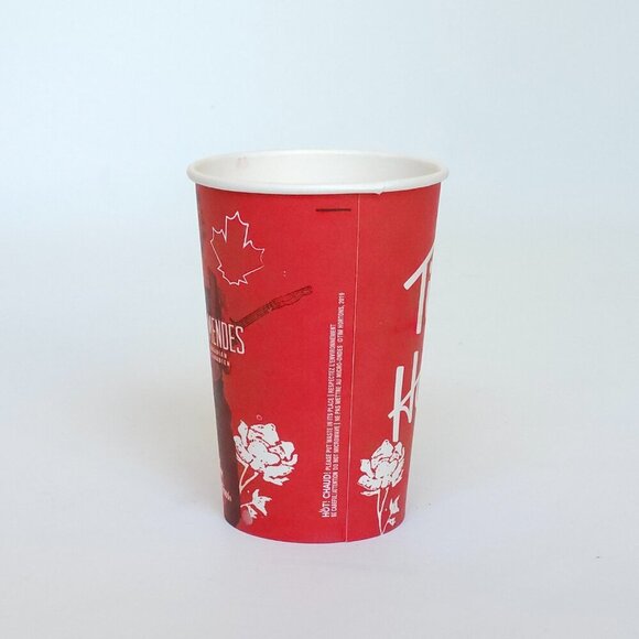 SHAWN MENDES RED TIM HORTONS PAPER COFFE CUP - Limited Edition Medium - Picture 5 of 6